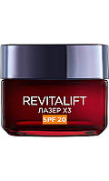 L`Oreal Paris Revitalift Laser X3 Anti-Age Денний антивіковий крем-догляд потрійної діх для шкіри обличчя із