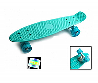 Penny Board Бірюзовий колір Світяться колеса, фото 3