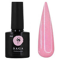 Цветная база Saga 10 розовая с шиммером