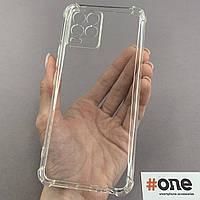 Чехол для Realme 8 силиконовый с бронь углами чехол на телефон реалми 8 прозрачный TTP