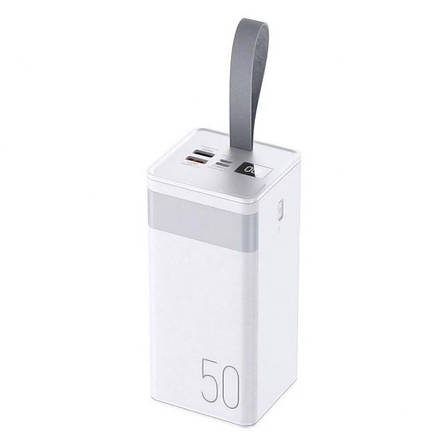 УМБ Power Bank (зовнішній акумулятор) Remax RPP-321 50000 мАг Білий (RPP-321 White), фото 1