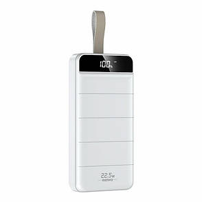 УМБ Power Bank (зовнішній акумулятор) Remax RPP-183 30000 мАг Білий (RPP-183 White), фото 1