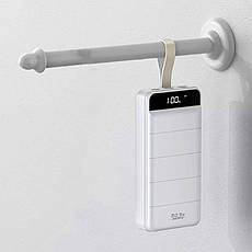 УМБ Power Bank (зовнішній акумулятор) Remax RPP-183 30000 мАг Білий (RPP-183 White), фото 5