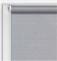 Тканевый ролет Лен Серый Украина