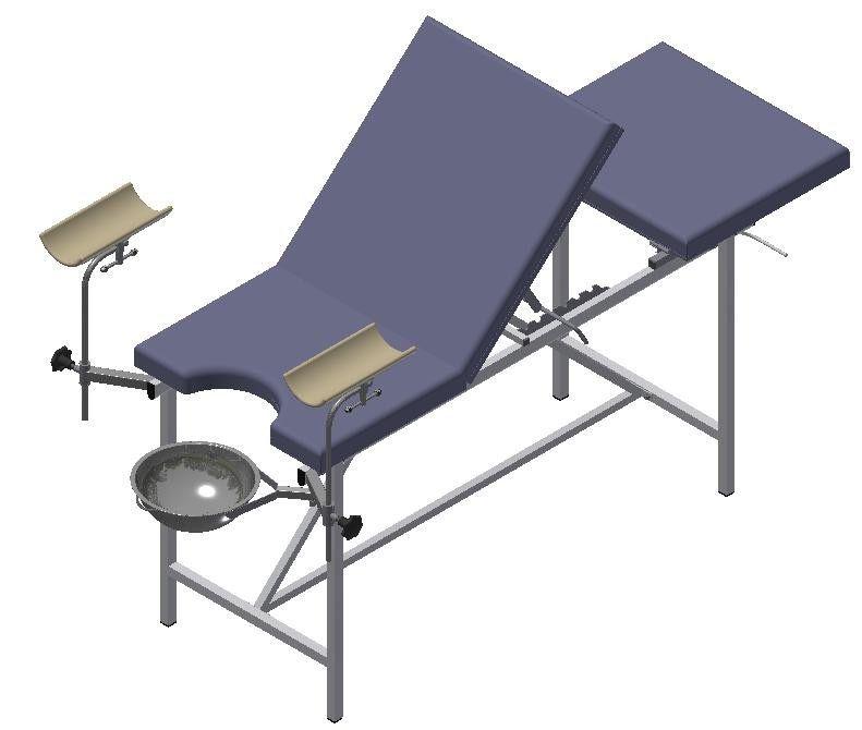 Крісло-кушетка гінекологічна КСГ-Т, фото 1