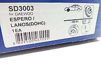 Диск тормозной Lanos 1.6, Hi-Q (SD3003) 1 шт (96179110)