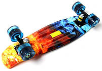 Penny Board Вогонь і лід Світяться колеса, фото 3