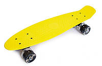 Penny Board Yellow Світяться колеса