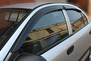 Вітровики "CT" дефлектори вікон на авто Кобра Mitsubishi Carizma Sd 1995-2004