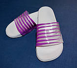 Жіночі гумові шльопанці 37р — 23-23.5 см, фото 2