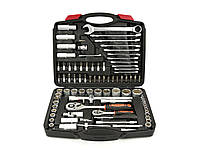 Набір торцевих ключів, насадок та комбінованих ключів (94 шт.) Heidmann