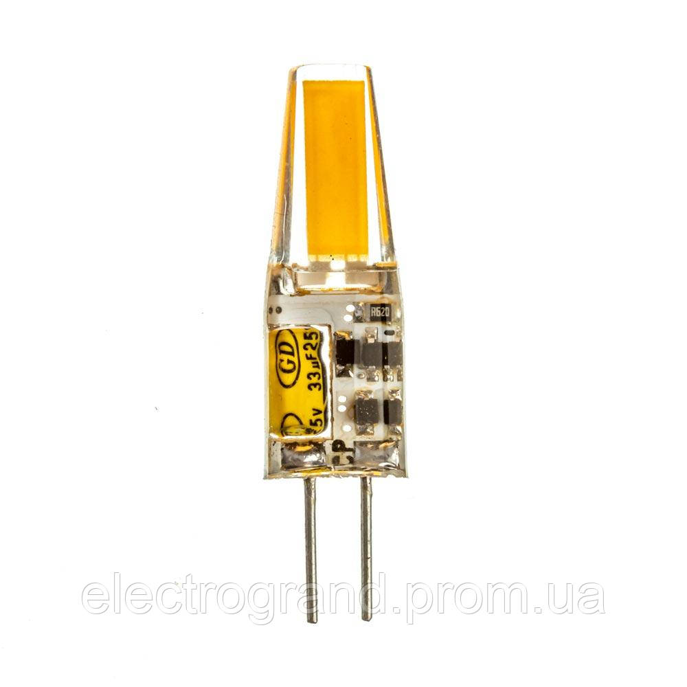 LED Лампа G4 12V 3,5W Теплая Белая 3000К Силикон Cob1505 SIVIO — Купить ...