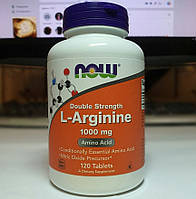 Аргинин нау фудс Now Foods L-Arginine 1000 mg 120 таблеток аакг aakg