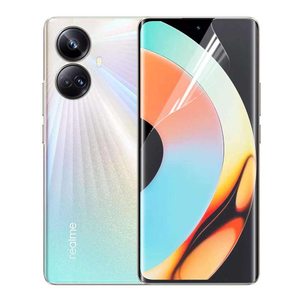 Протиударна гідрогелева плівка Hydrogel Film для Realme 10 Pro Plus, Transparent