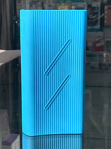 Силіконовий чохол Xiaomi Mi Power Bank 2C 20000 mAh blue (SPCCXM20U)