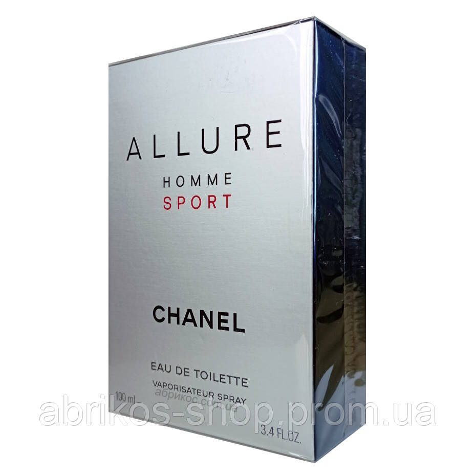 100 ml. Allure Homme Sport Chanel Аллюр Спорт Шанель мужская Оригинал ...