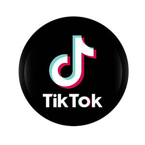 Тримач для телефона круглий Popsocket Glass тик струм/чорний