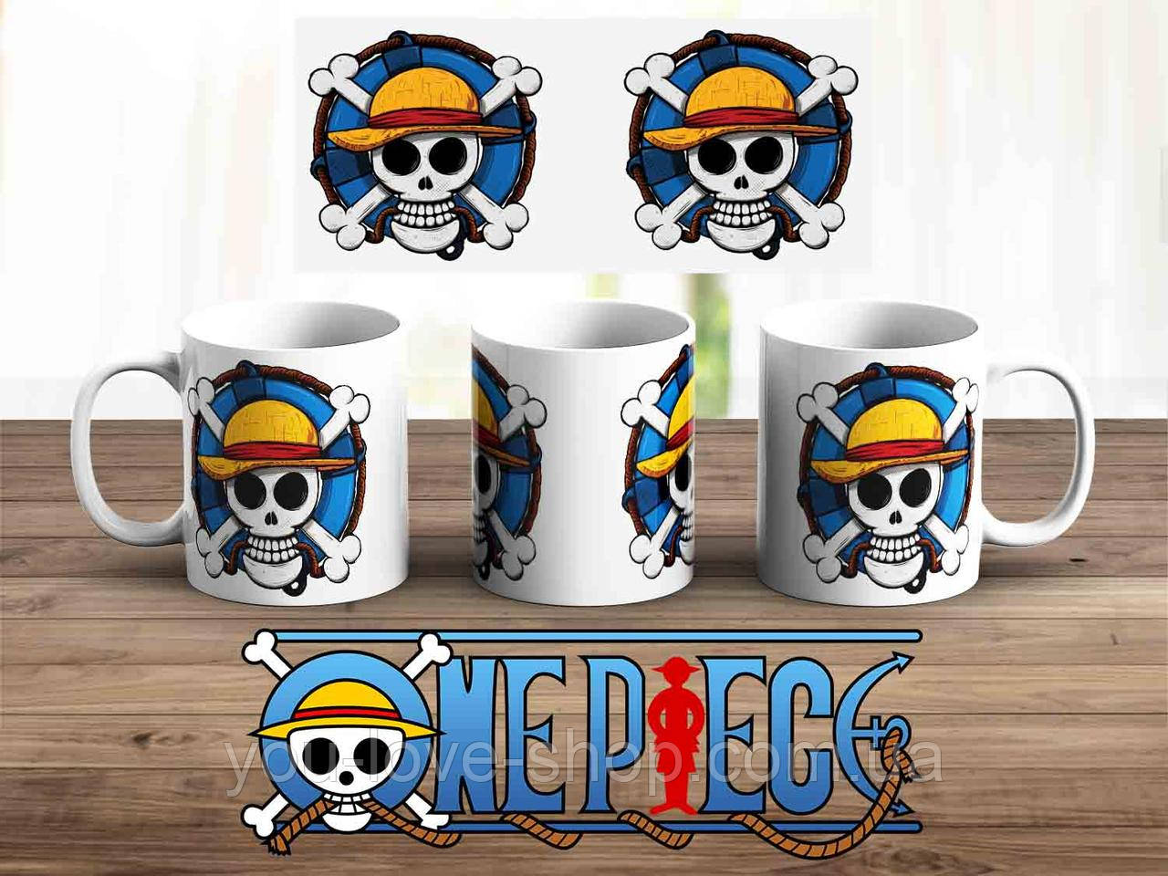 Чашка One Piece "Лого" / Кружка Ван Піс, фото 1