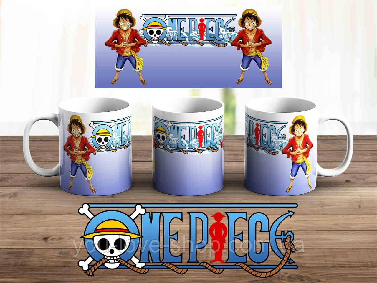 Чашка One Piece "Градієнт" / Кружка Ван Піс, фото 1