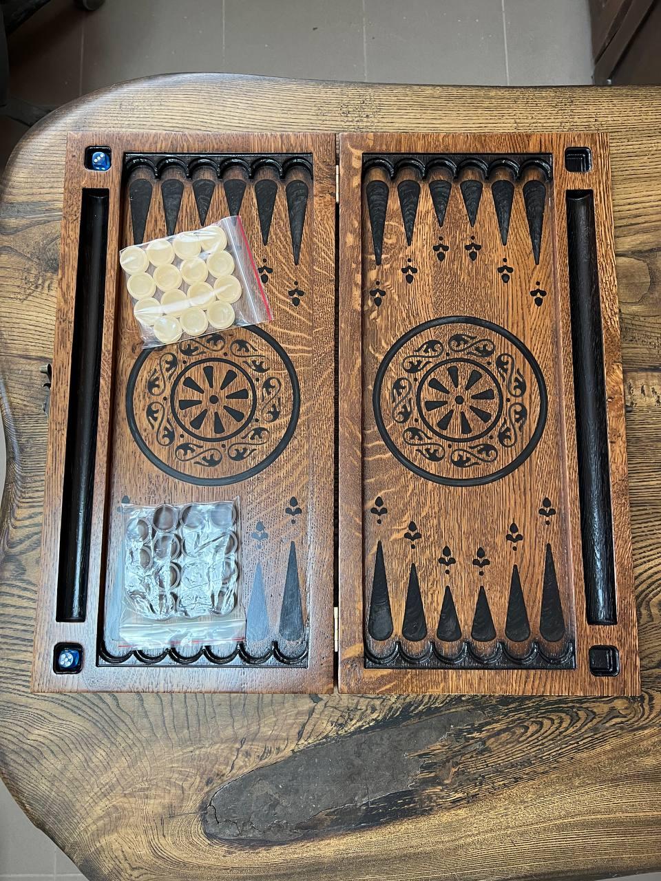 Нарди З Дерева Та Епоксидної Смоли — Купить Недорого на Bigl.ua ...