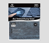 Рушник для сушіння кузова авто Tonyin Duo Twisted Drying Towel 50*80 см 1200 г/м