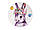Набір тарілок Easter collection Великодній Кролик 8 шт 922-022 порцеляна, фото 3