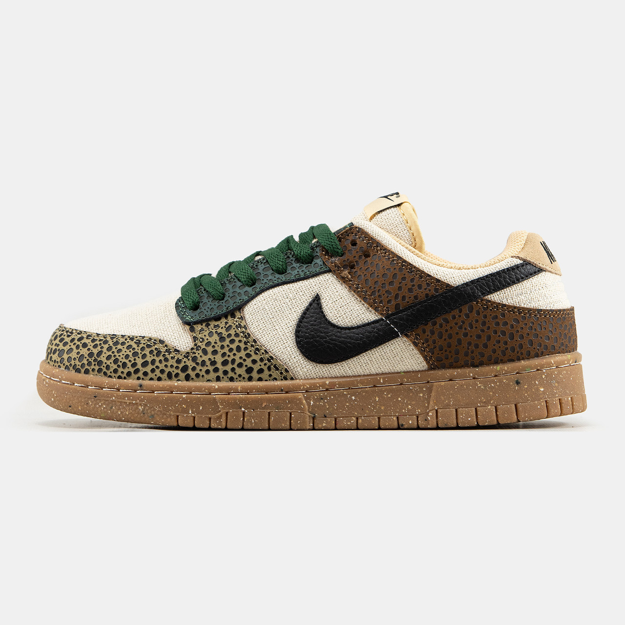Кросівки Nike SB Dunk Low Safari Brown Beige / Найк СБ Данк Сафарі Низькі Коричневі з Бежевим