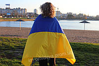 Прапор України 100 штук 10000 гривень 90*140 сантиметрів якість болонька