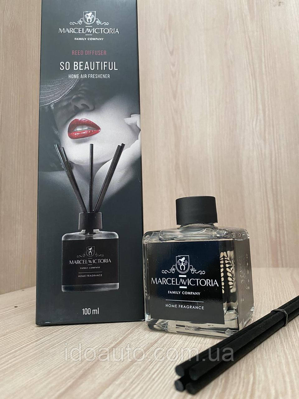 Ароматизатор для дому та офісу 100ml MarcelaVictoria ReedDiffuser So Beautiful Прекрасний