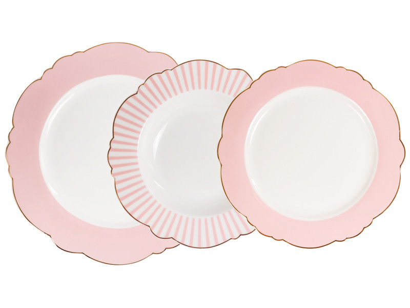 Набір порцелянових тарілок Easter collection Lefard 6 шт 922-025