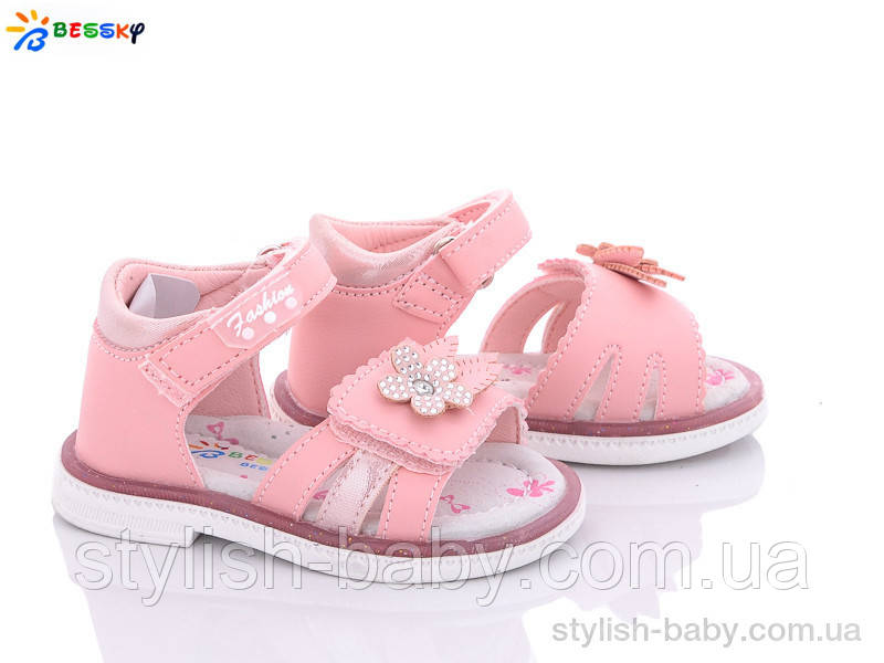 Дитяче літнє взуття гуртом. Дитячі босоніжки 2023 бренда Kellaifeng — Bessky для дівчаток (рр. з 19 по 24)