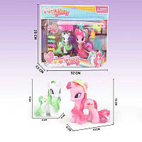 Набор пони 63815 C/D (48/2) My Little Pony , 2 игрушки, аксессуары, на листе