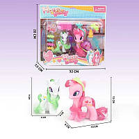 Набір поні 63815 C/D (48/2) “My Little Pony”, 2 іграшки, аксесуари, на листі