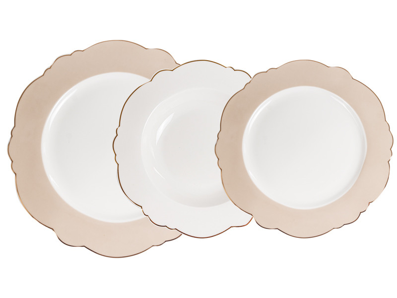 Набір порцелянових тарілок Easter collection Lefard 6 шт 922-032