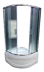 Душова кабіна Artex HRT80-01 STANDART 80х80х193 матове скло, глибокий піддон