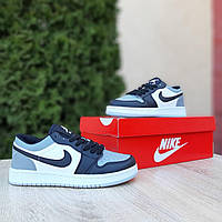 Жіночі кросівки Nike Air Jordan 1 Low Black White Gray