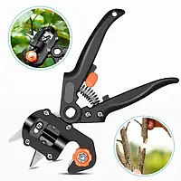 Прививочный секатор Professional Grafting tool с 3 ножами для прививки садово-ягодных культур, обрезки кустов