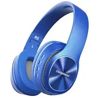 Навушники блютуз/Бездротові навушники Bluetooth DEEPBASS R5 blue