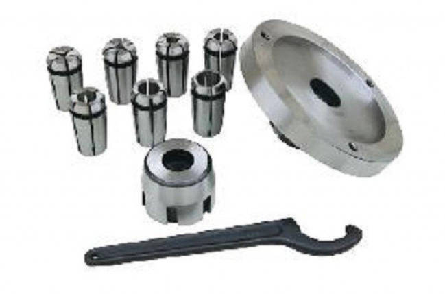 Цанговий патрон із цангами 4,6,8,10,12,14.16 (BD-7) JET, фото 1