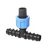 Трійник перехідний трубка-стрічка 16 мм, Evci, SantehPlast (йоршові фітинги для крапельного поливу), фото 3