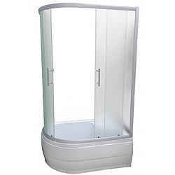 Душова кабіна Artex HRT-81-10 R 100x80x193 матове скло, середній піддон