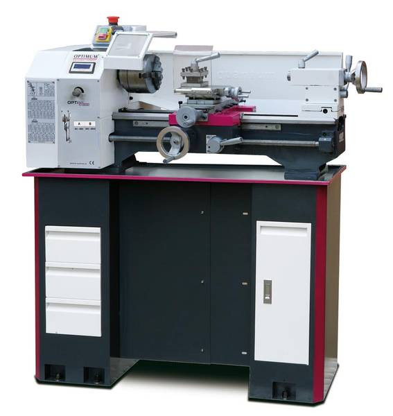 Токарний верстат Optimum Maschinen OPTIturn TU 2304 Vario (230V)