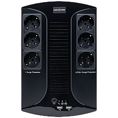 Лінійно-інтерактивне ДБЖ LP 850VA-6PS (595Вт)