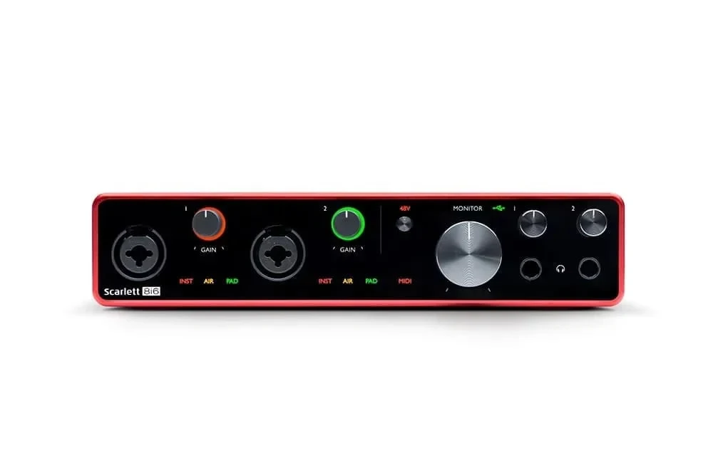 USB аудіоінтерфейс Focusrite Scarlett 8i6 3rd Gen