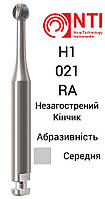 H1-021-RA Бор Твердосплавный шаровидный для Механического ( Углового ) наконечника ( Серый ) NTI