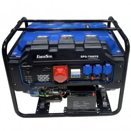 Генератор бензиновий EnerSol EPG-7500TE, фото 1