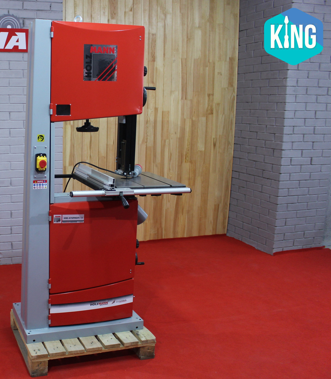 Стрічкова пила Holzmann HBS 470 PROFI (220В)