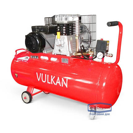 Поршневий компресор для фарбування VULKAN IBL 2070Y-100L ремінний 2,2 кВт, фото 1