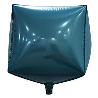 Фольгований куб 22" блакитний (Китай)