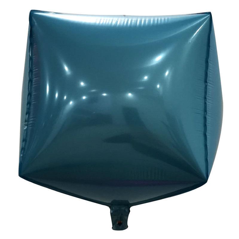 Фольгований куб 22" блакитний (Китай)